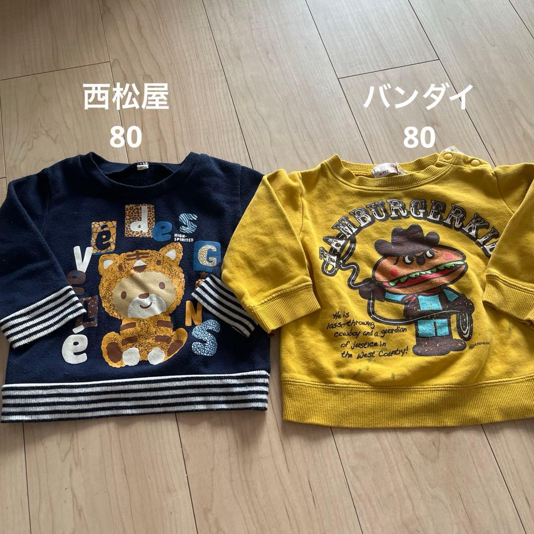 ベビー服 トップス まとめ売り 80cm 4点セットの写真3枚目