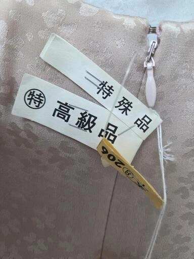 刺繍付きシルクドレス(L) 昭和 平成初期の写真5枚目