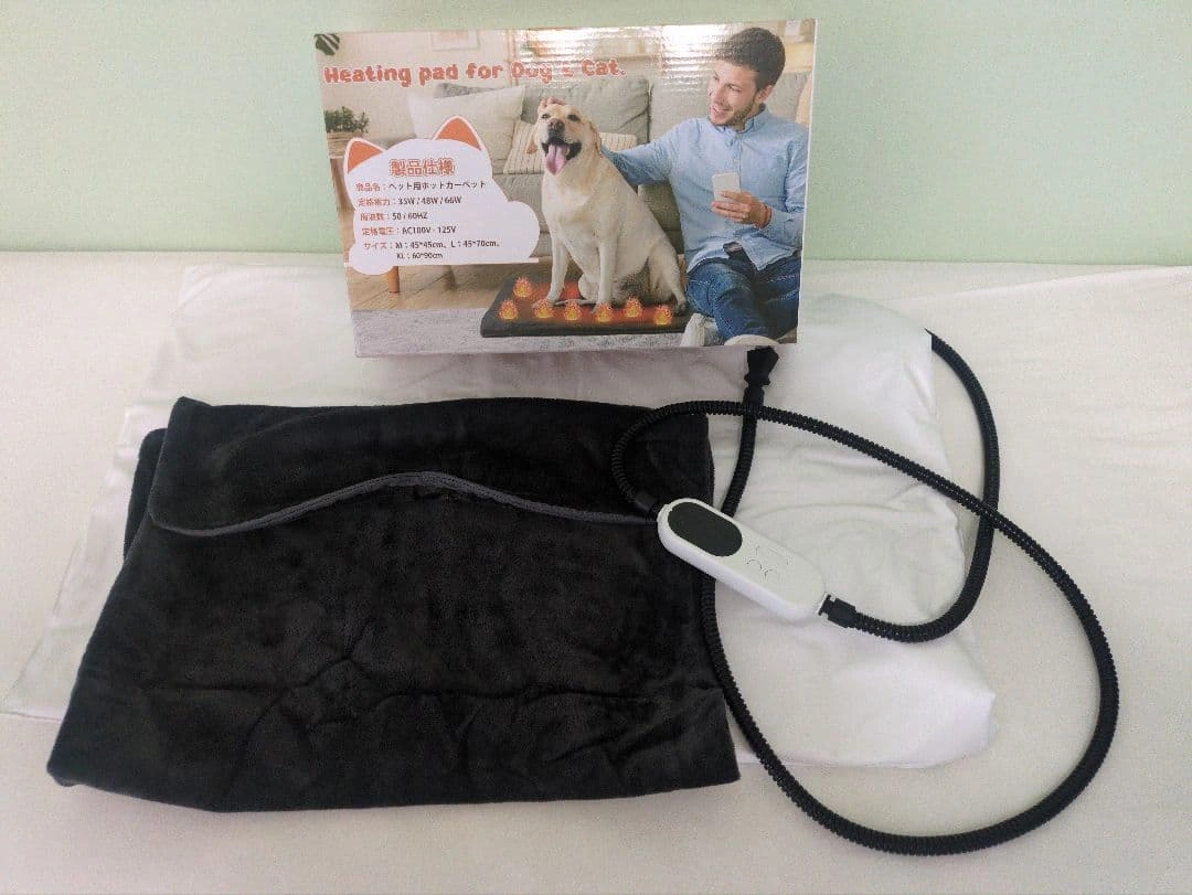 ★ほぼ未使用★ペット用ホットカーペット/45×70/犬猫用 防寒/の写真3枚目