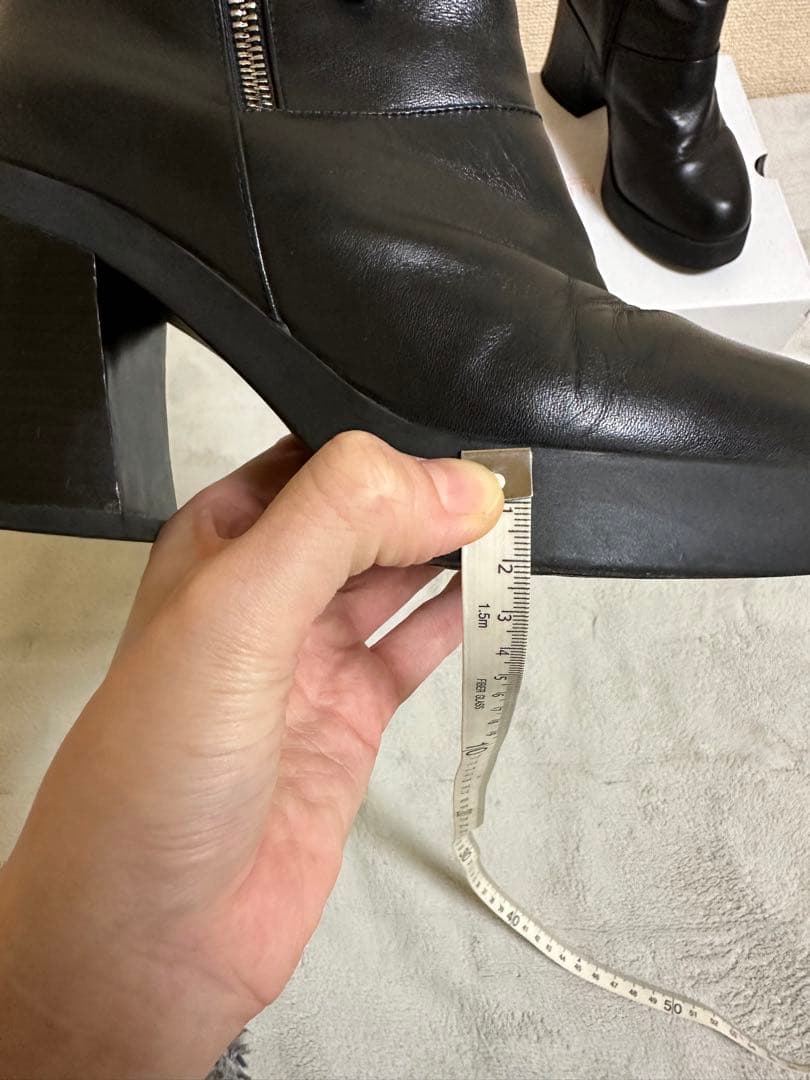 最終価格　革靴　ブーツ　ハイヒール　厚底の写真4枚目