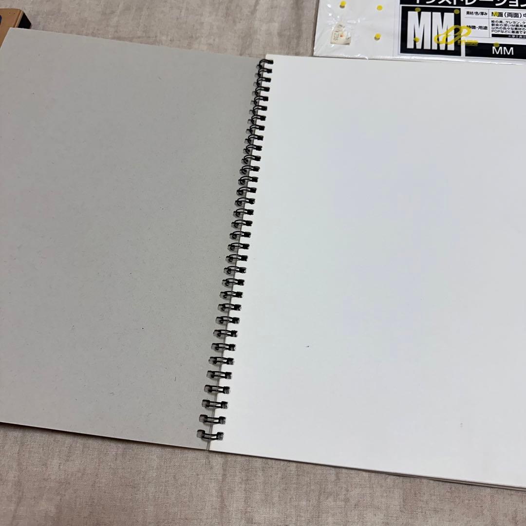 スクラップブック　スケッチブック　イラストレーションボード　オマケ付の写真7枚目