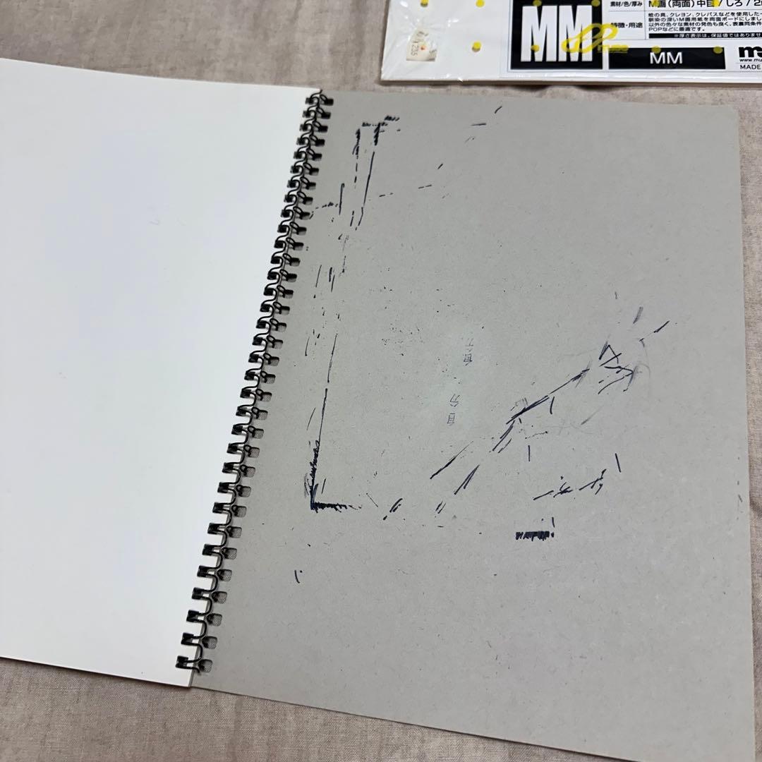 スクラップブック　スケッチブック　イラストレーションボード　オマケ付の写真8枚目