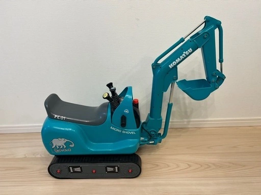 【値下げしました】トイコー コマツ PC01 乗用マイクロショベル 子供用ショベルカー 動作確認済み