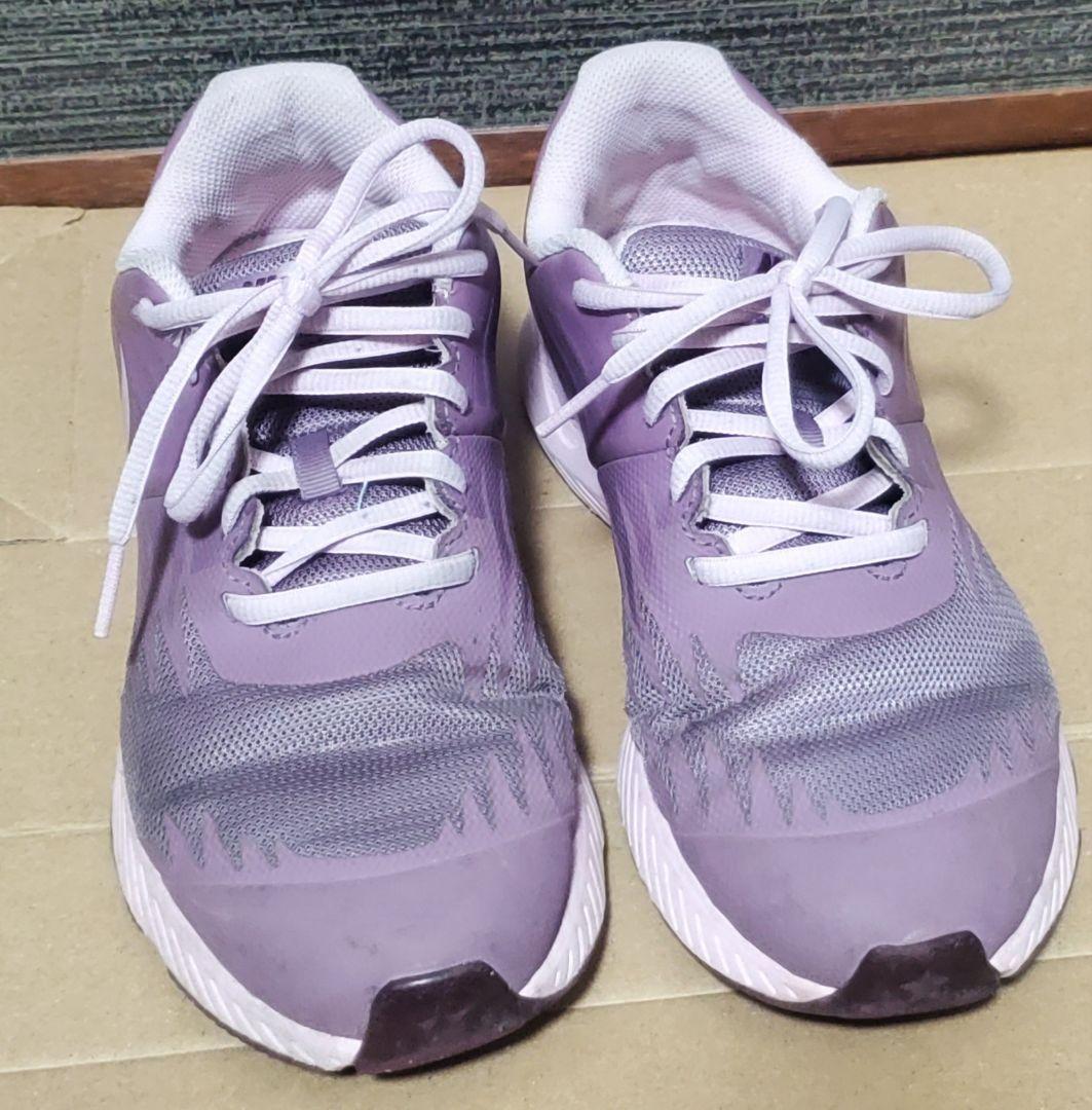 NIKE スニーカー パープル系 レディースの写真2枚目