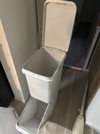 二段式ゴミ箱　36l×2段の写真2枚目