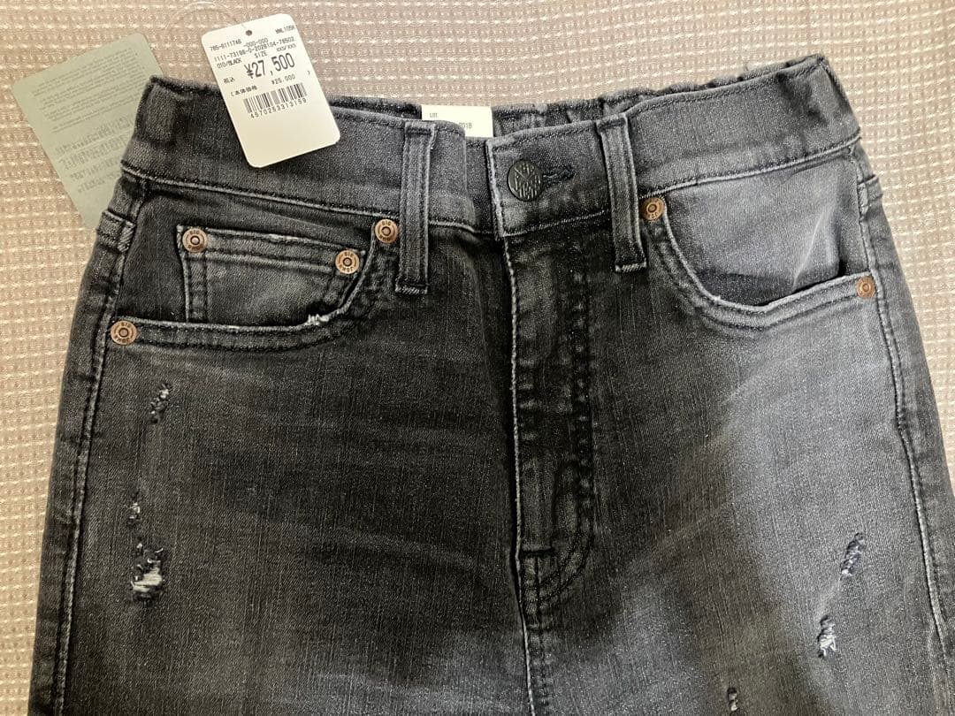 【定価27,500円】B’2nd別注SURTBig John黒ストレッチスキニーデニムの写真4枚目