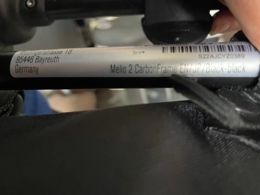 cybex MELIO2 カーボンフレーム ベビーカーの写真4枚目