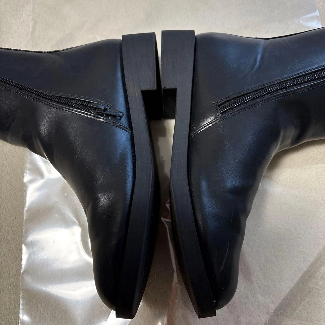 ZARA ザラ スタッズ付 ショートブーツ チェルシーブーツ 36の写真4枚目
