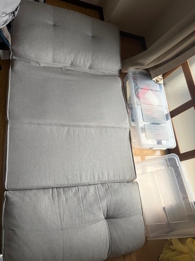 【無料】折りたたみ式床置きソファの写真2枚目
