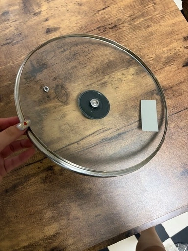 【無料】27センチのガラス蓋の写真2枚目