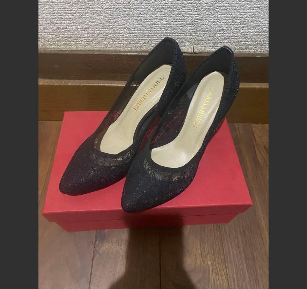 【未使用級】【8cmヒール】 LIBERTYDOLL パンプス