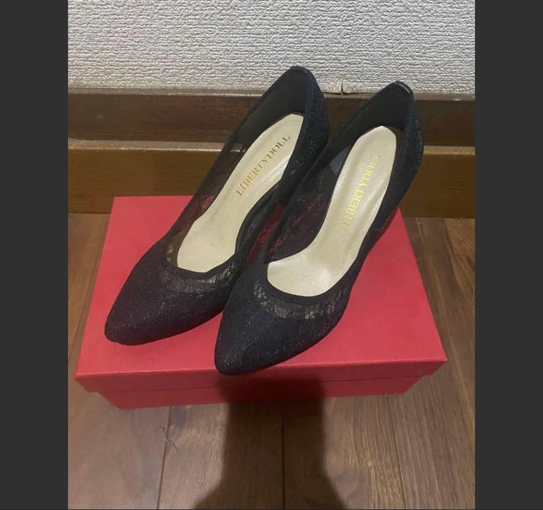 【未使用級】【8cmヒール】 LIBERTYDOLL パンプス