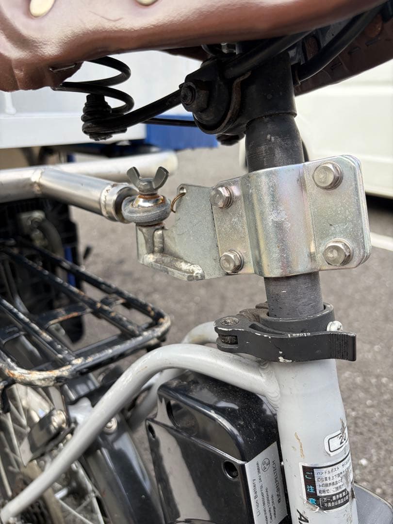 自転車用 牽引カーゴトレーラー 配送用ボックスの写真4枚目