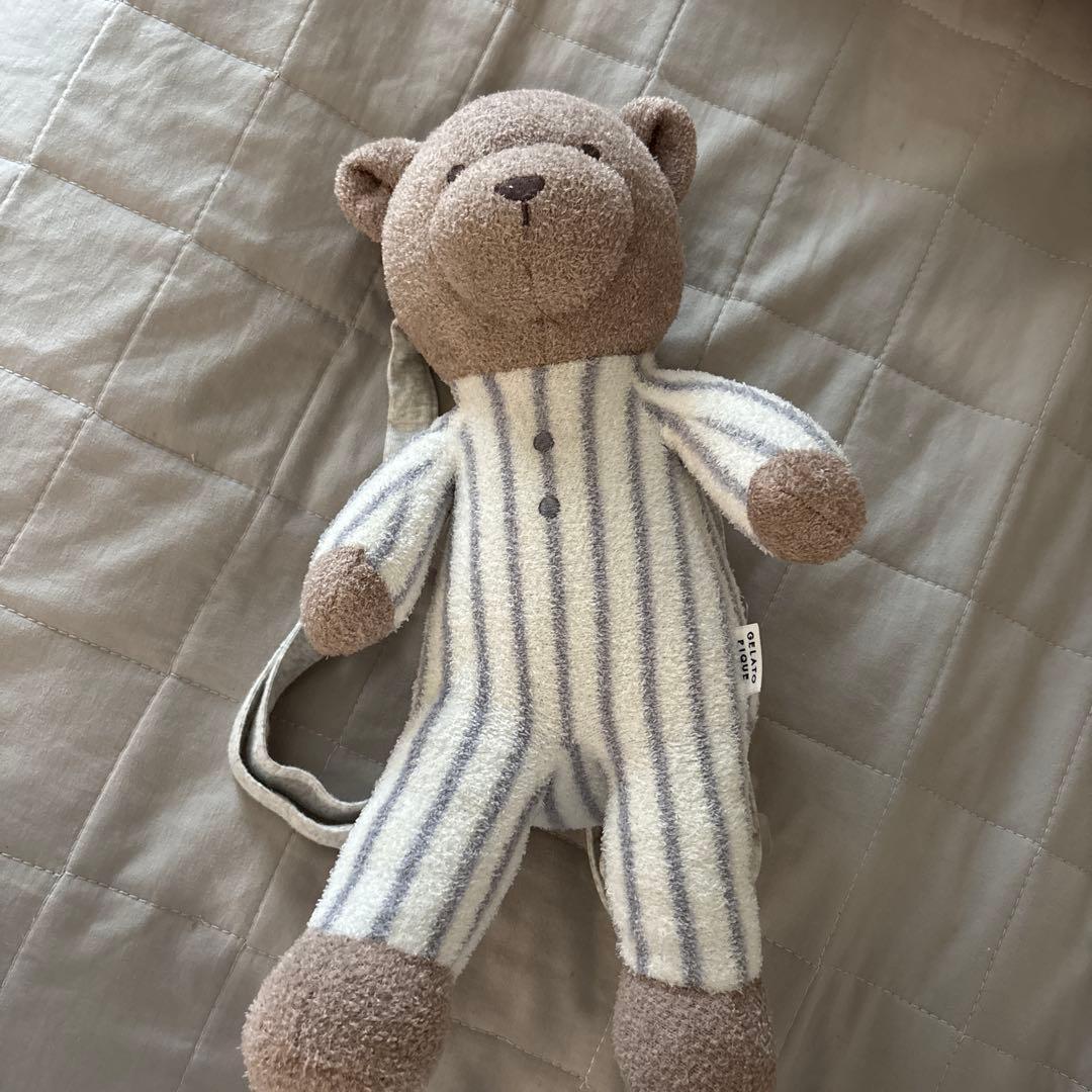 ジェラピケ★美品　くまリュック