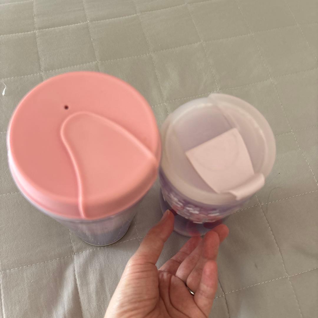 美品★スタバ　桜タンブラー　2点セットの写真2枚目