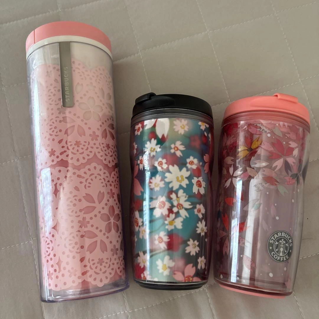 新品未使用★スタバ 桜 タンブラー 3点セット