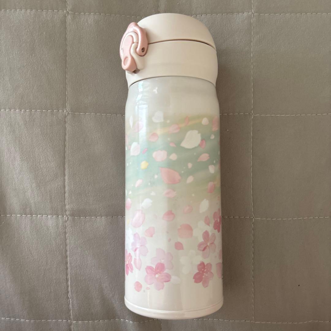 美品★スターバックス ステンレスボトル 400ml 2020さくら　サーモス