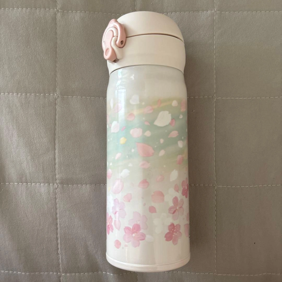 美品★スターバックス ステンレスボトル 400ml 2020さくら サーモス