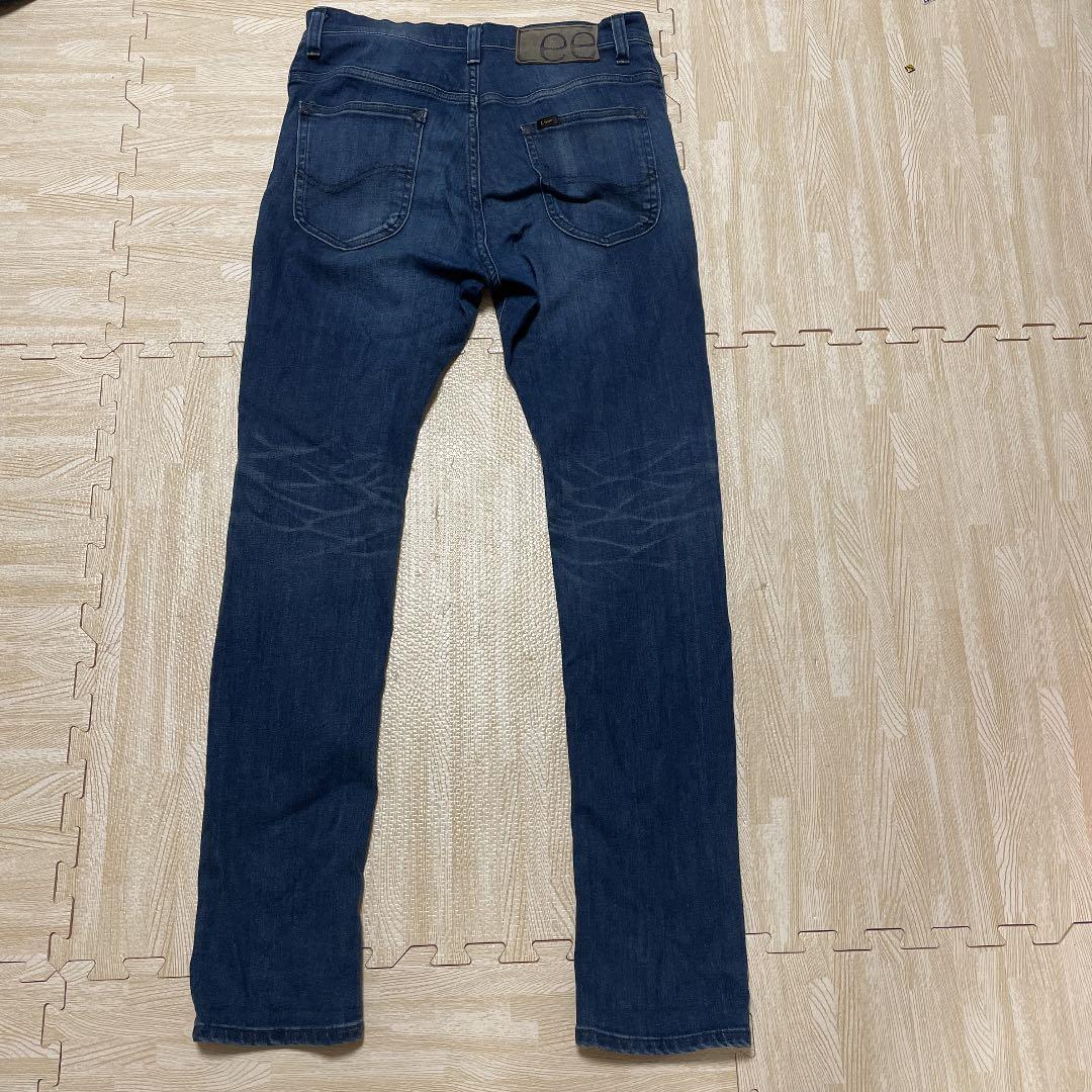 デニムパンツメンズ ジーンズ ジーパンスキニー ストレッチ Leeの写真2枚目