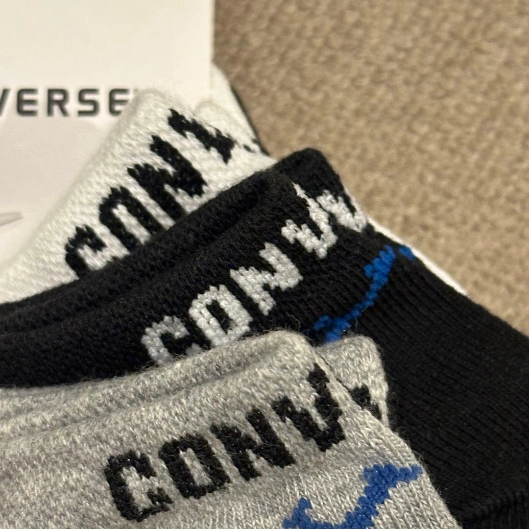 ★新品★メンズスニーカーソックス CONVERSE 3足組の写真2枚目