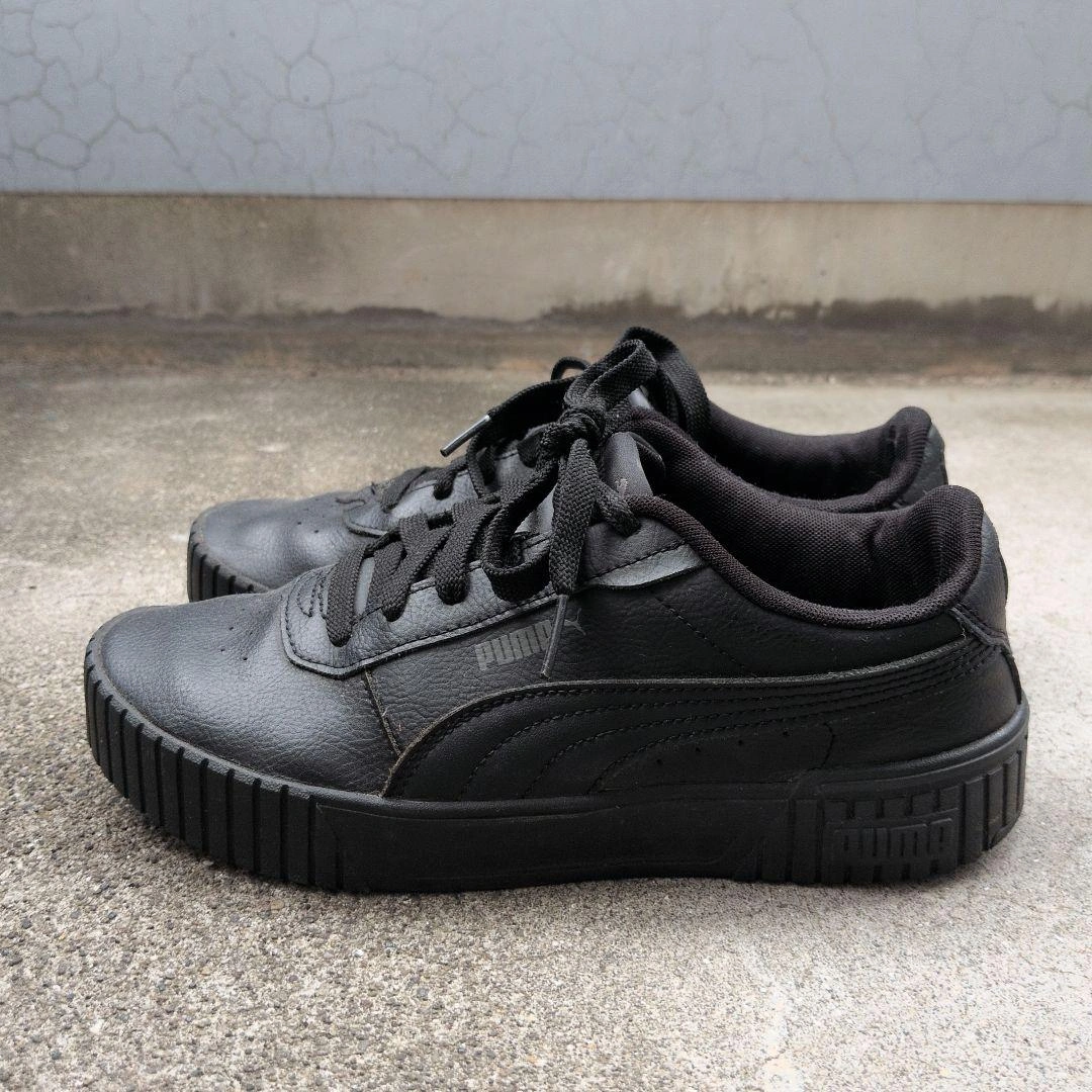 PUMA スニーカー ブラック 24.5cmの写真5枚目