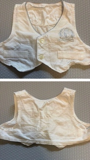 【非対面可】おくるみとセレモニースーツセット 退院・お宮参りに 50-60cmの写真3枚目