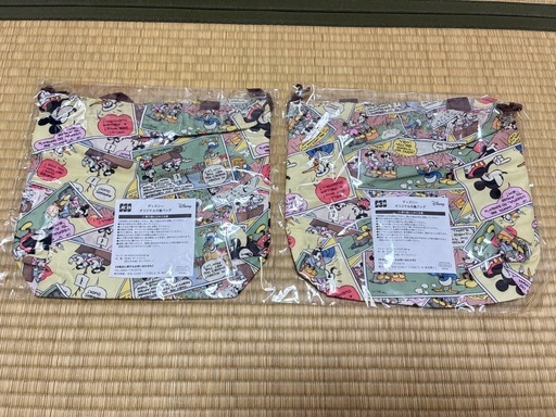 新品 ディズニー オリジナル巾着バッグ 2個セットの写真2枚目