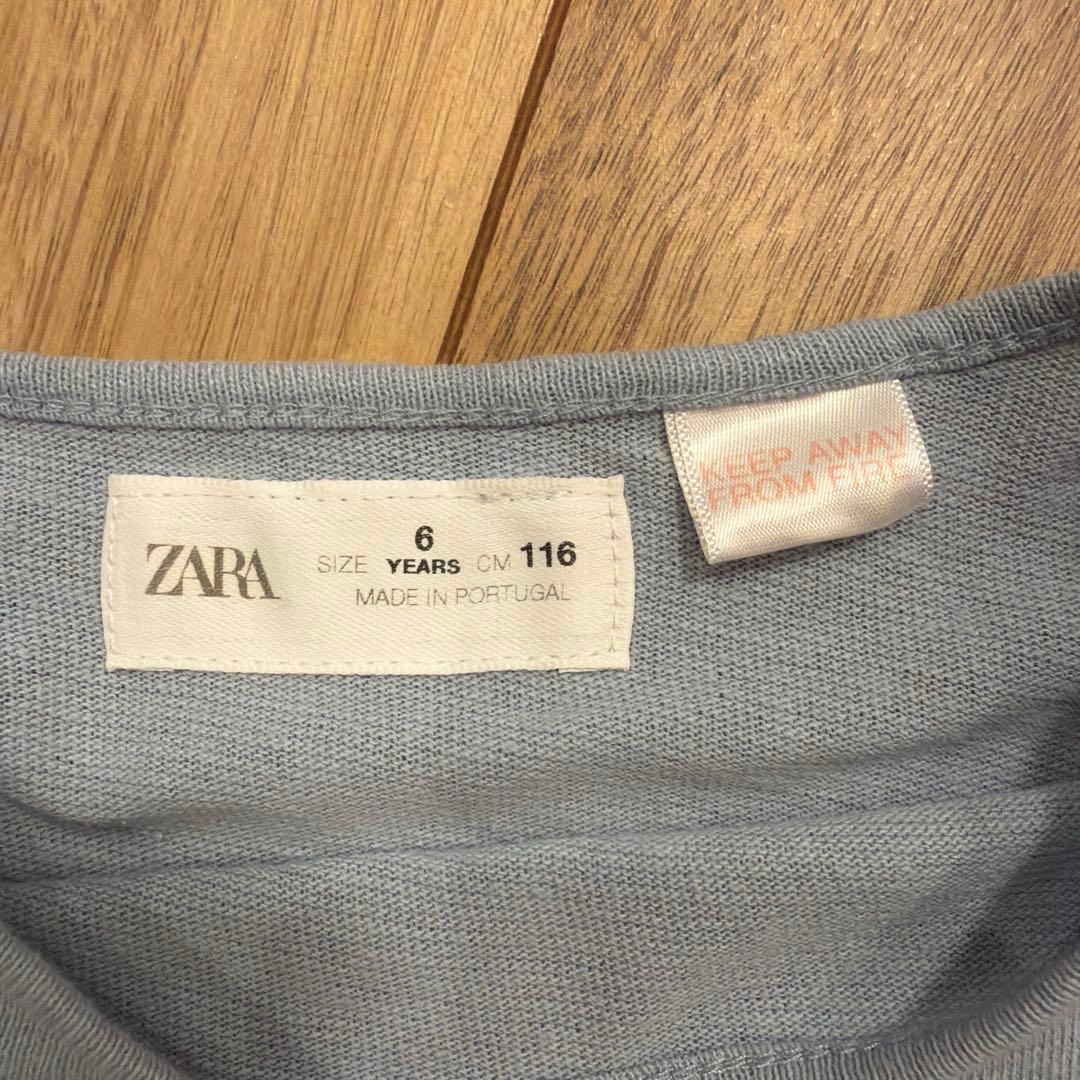 ZARA キッズ Tシャツ 116cmの写真2枚目