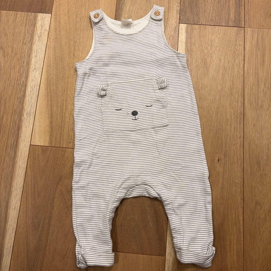 H&M ベビー ロンパース くまポケット 74cm