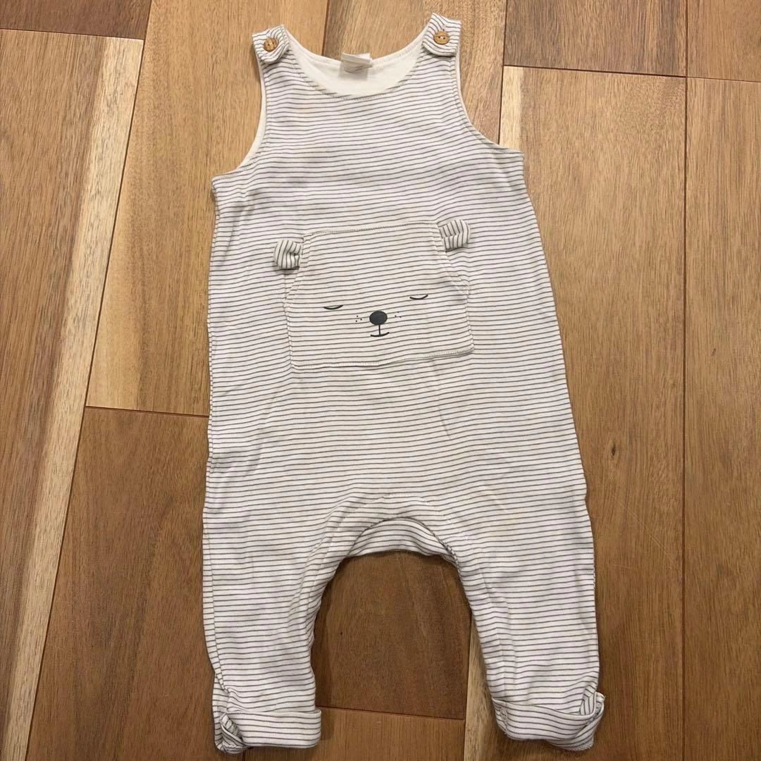 H&M ベビー ロンパース くまポケット 74cm