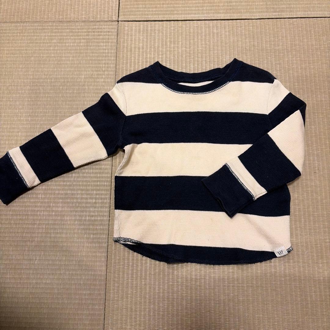 baby GAP 長袖カットソー ボーダー 12-18ヶ月