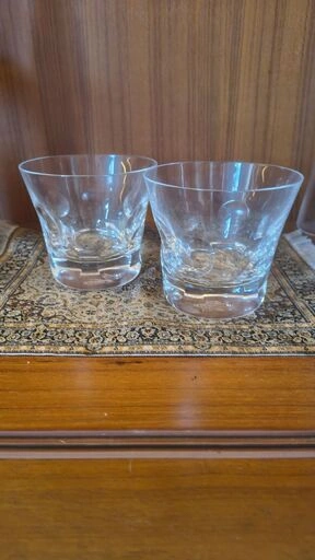 バカラ(Baccarat) ベルーガ タンブラーペア 化粧箱付き 美品の写真2枚目
