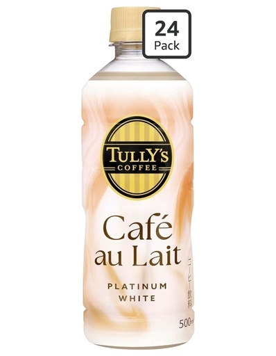 【賞味期限10/31・訳あり特価】タリーズ プラチナホワイト 500ml×24本