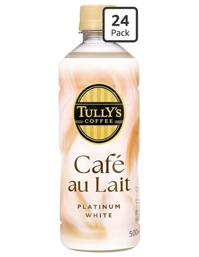【賞味期限10/31・訳あり特価】タリーズ プラチナホワイト 500ml×24本