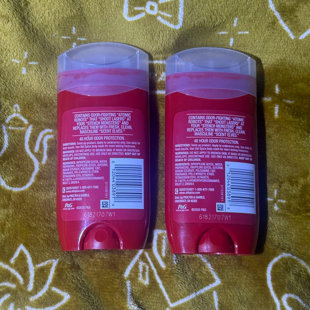 Old Spice PURE SPORT デオドラントスティック 2本セットの写真2枚目