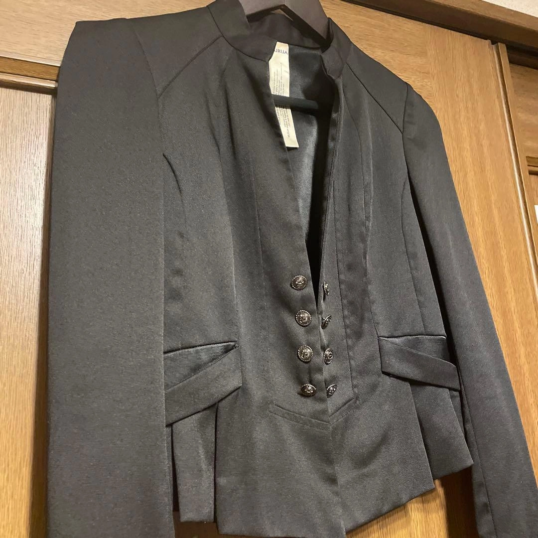 MURUA 黒 ジャケットの写真2枚目