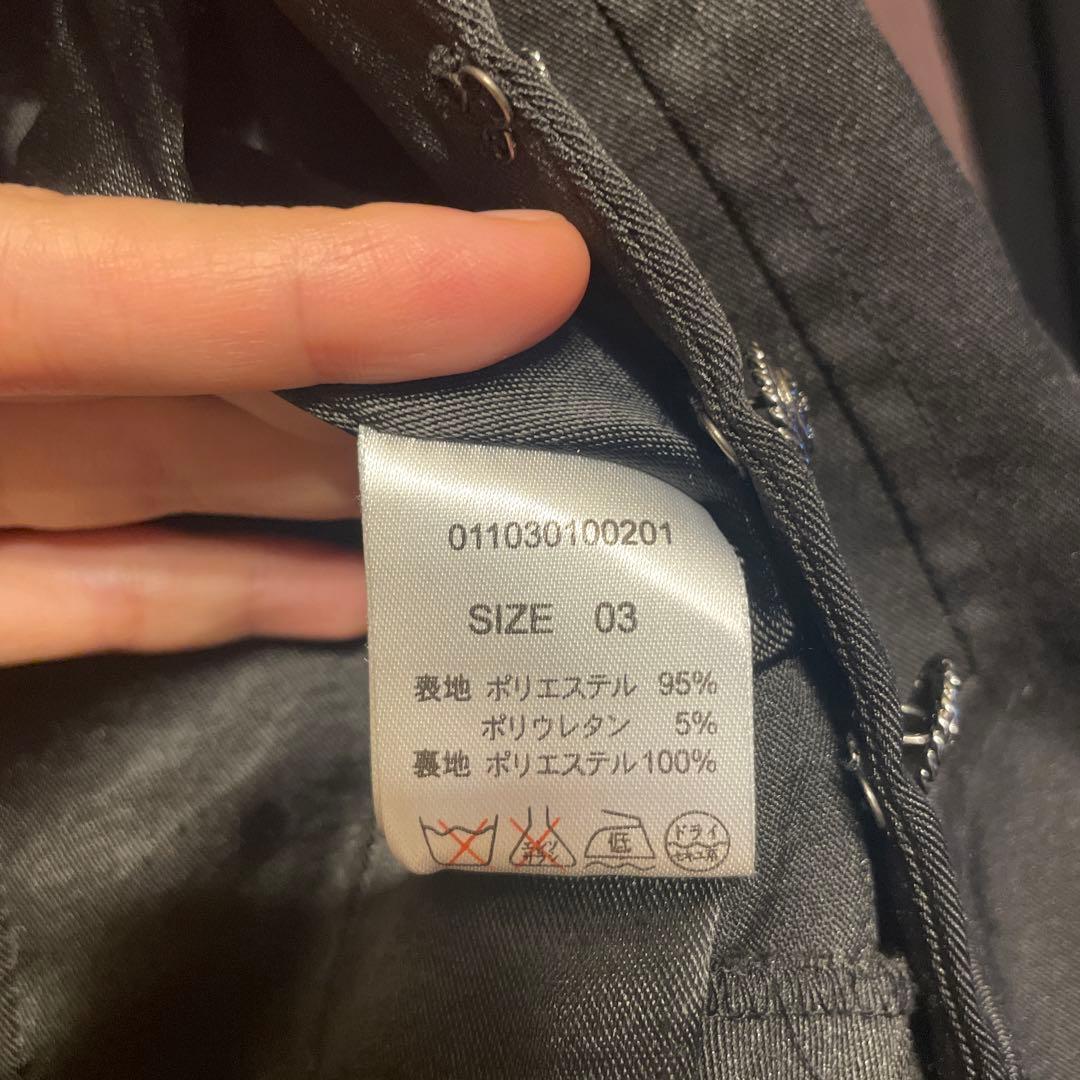 MURUA 黒 ジャケットの写真6枚目