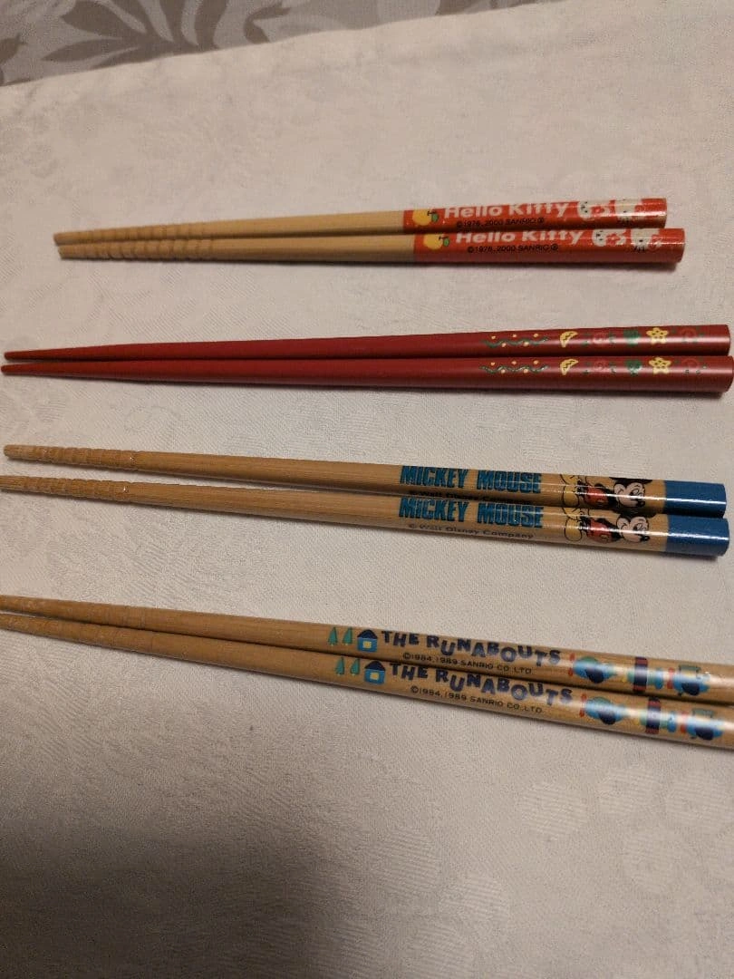 キャラクター箸 4膳セットの写真2枚目