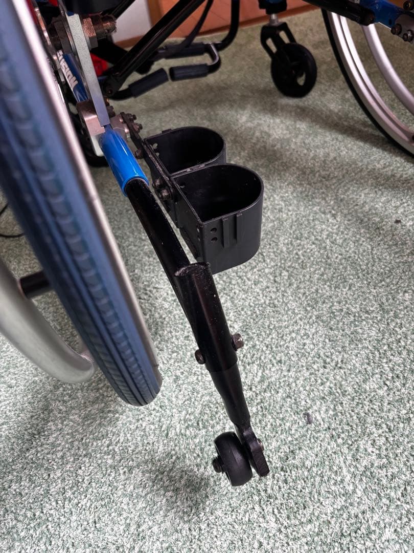 シルバーウィークセール限定値引き 自走用車椅子 OXエンジニアハイエンド美品軽量の写真9枚目