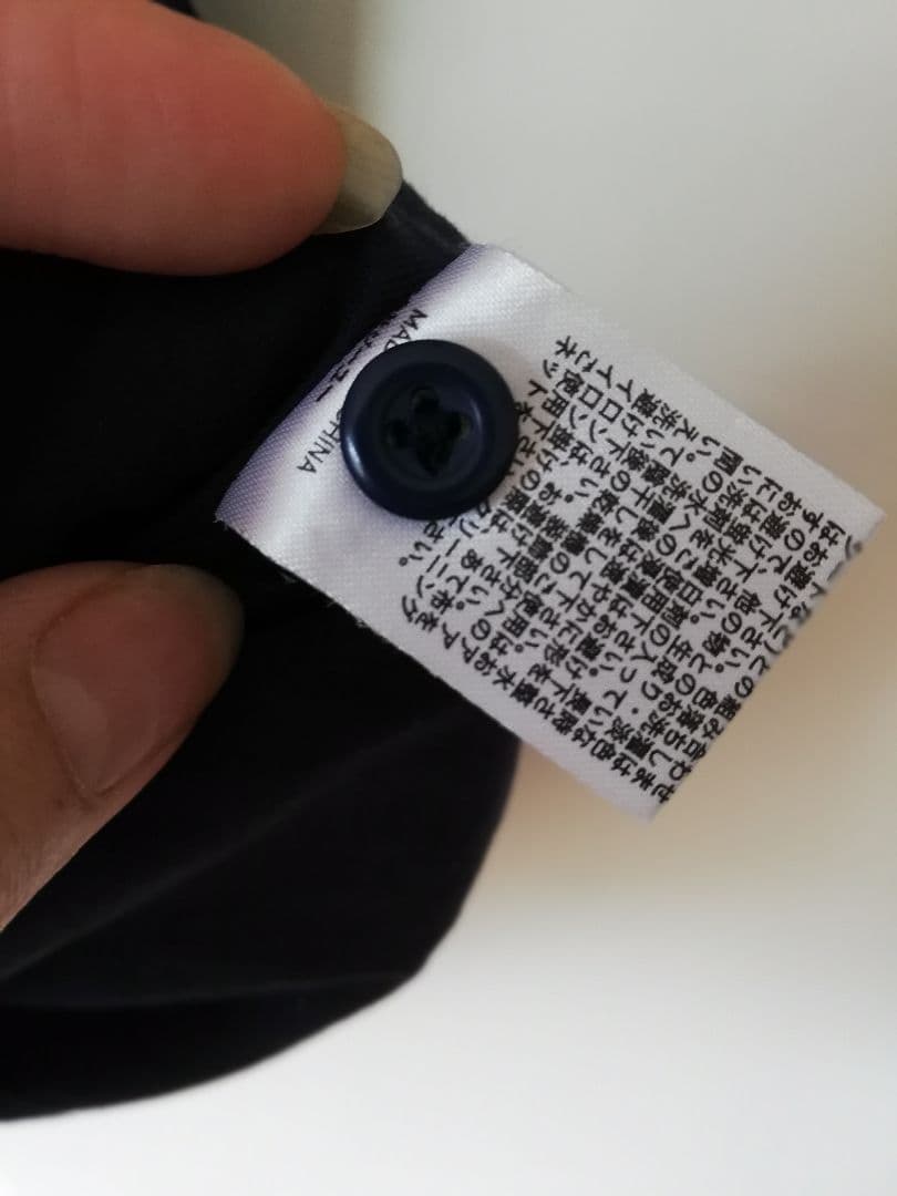 つなぎ風　ワークワンピ　GU 140 ボーリングシャツワンピの写真7枚目