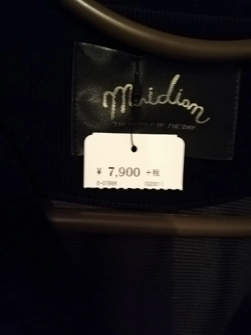 タグ付き新品、meridian コートワンピ、トレンチコートの写真10枚目
