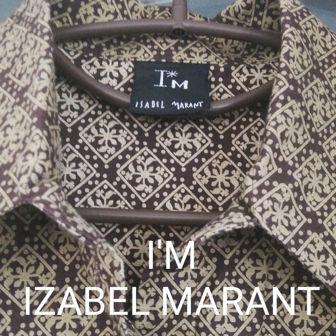 I'm ISABELE MARANT イザベル・マラン モチーフ柄シャツ