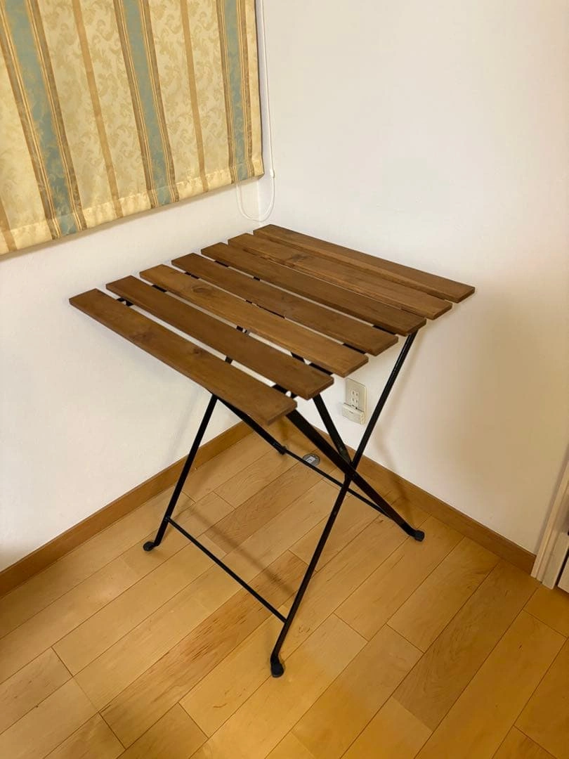 折りたたみテーブルチェアセット　イケア　TARNO テルノーの写真4枚目