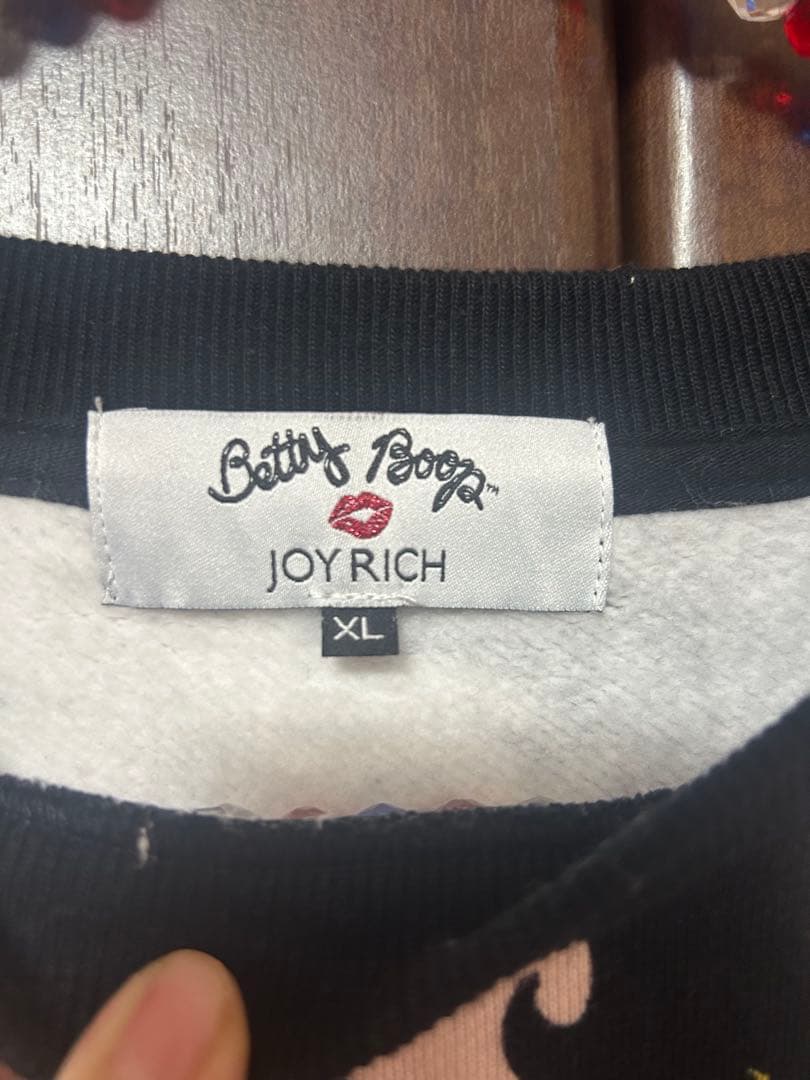 レア 未使用 JOY RICH × Betty Boop コラボスウェット XLの写真4枚目