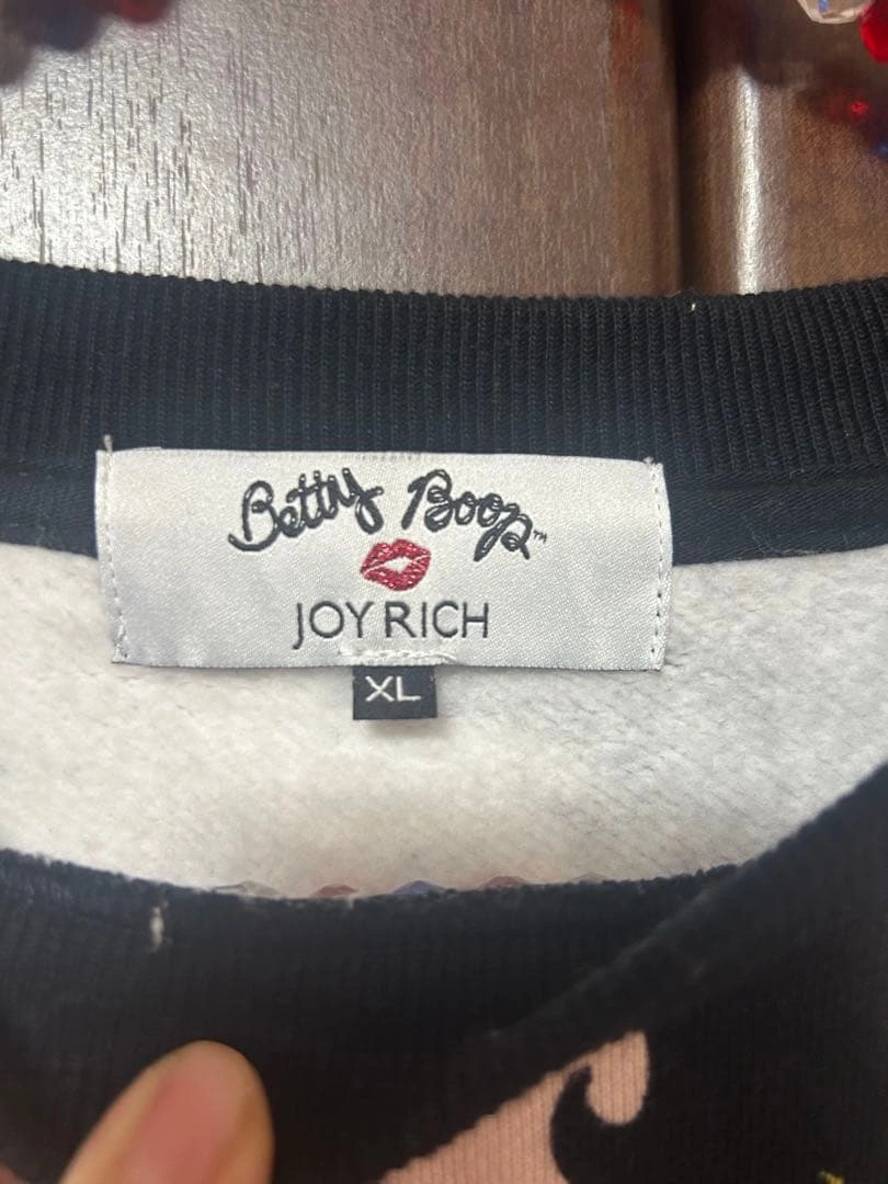 レア 未使用 JOY RICH × Betty Boop コラボスウェット XLの写真4枚目