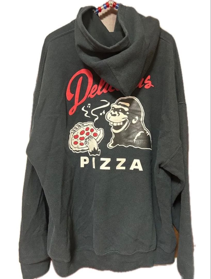 XLARGE × Delicious Pizza コラボパーカー XLサイズの写真2枚目
