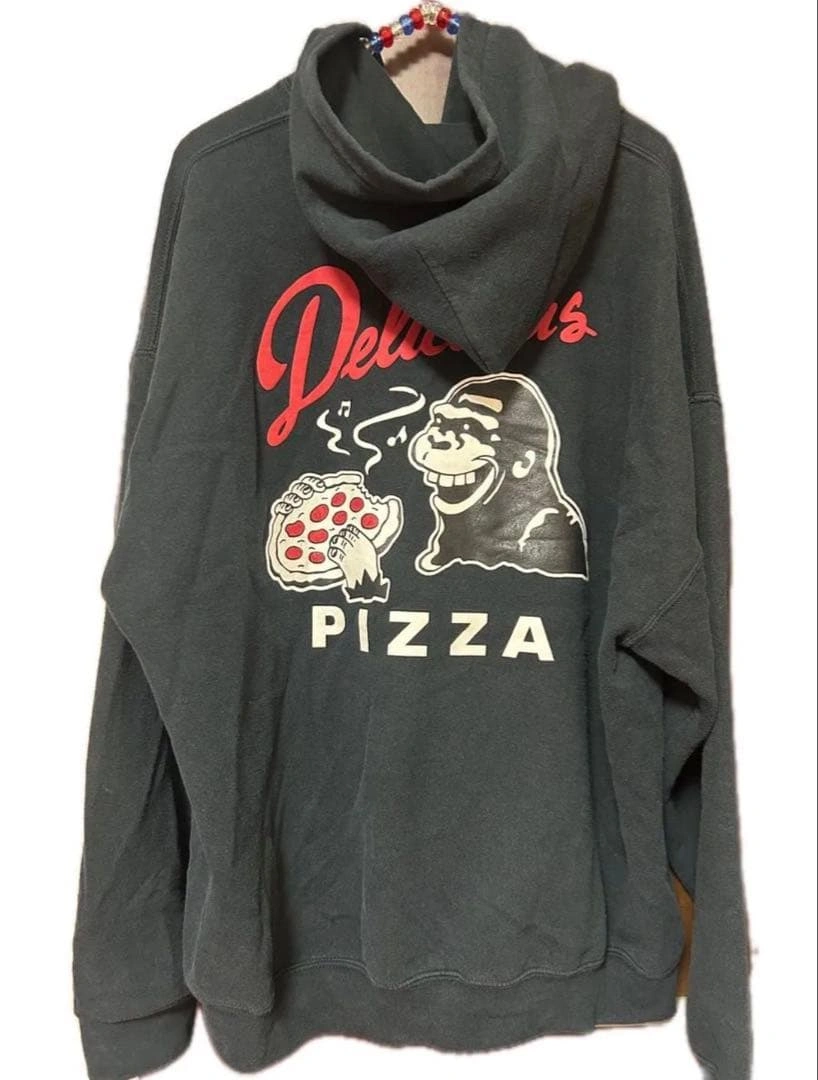 XLARGE × Delicious Pizza コラボパーカー XLサイズの写真2枚目