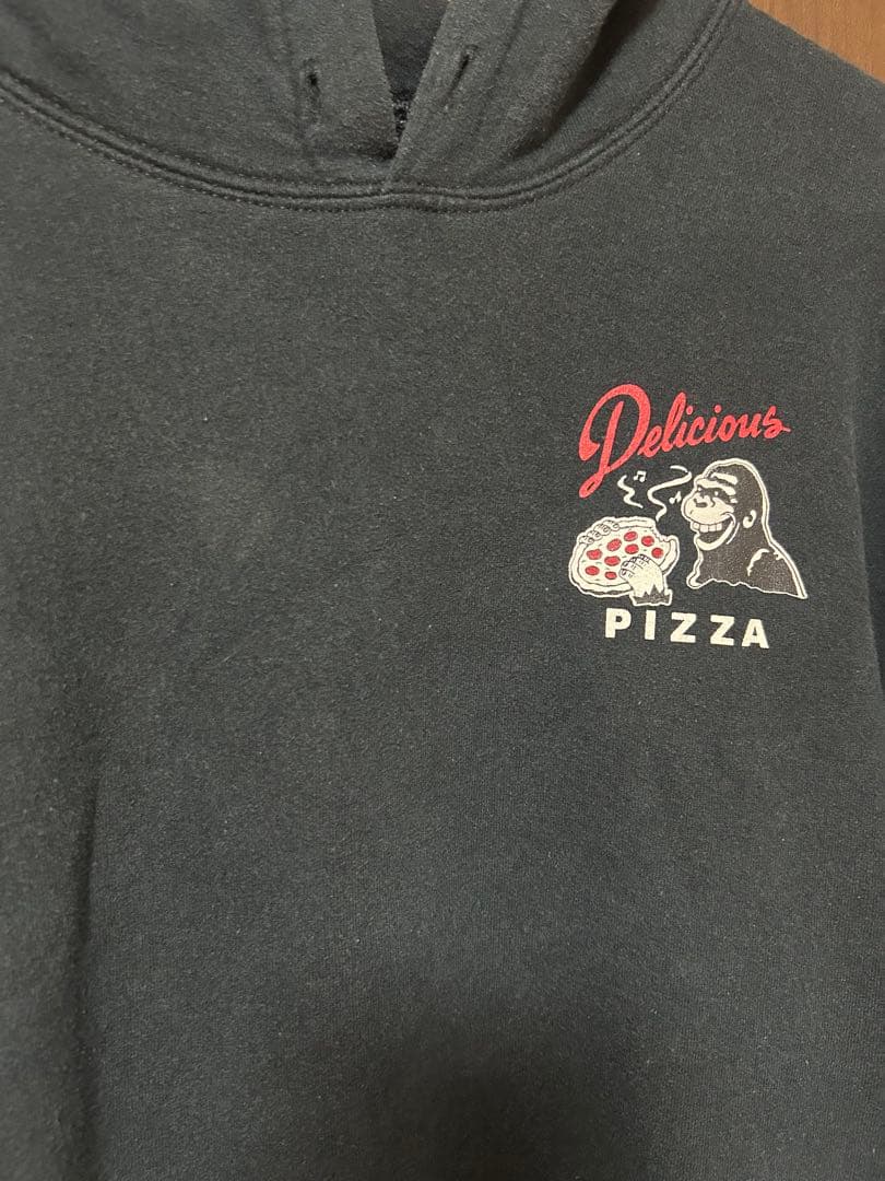 XLARGE × Delicious Pizza コラボパーカー XLサイズの写真3枚目
