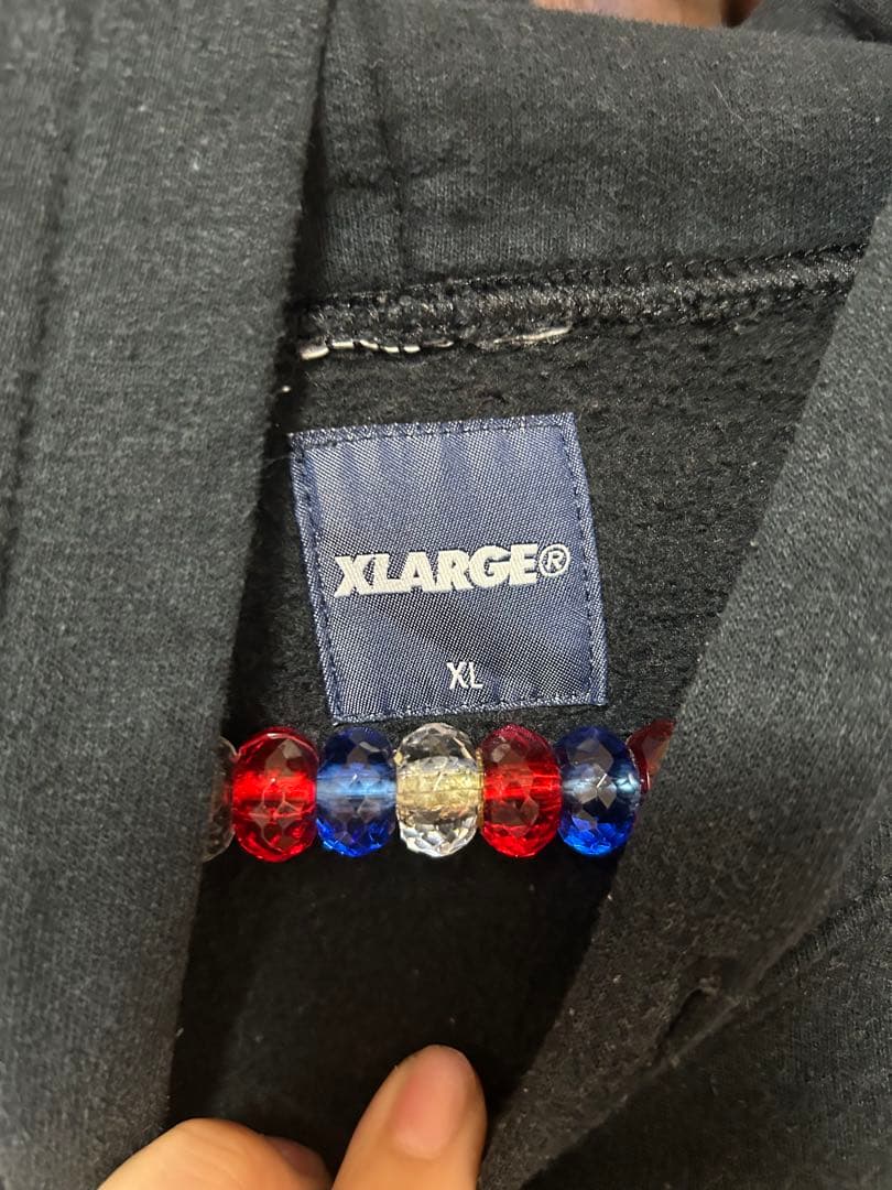 XLARGE × Delicious Pizza コラボパーカー XLサイズの写真6枚目
