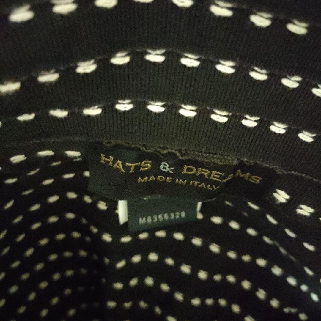 hats &dreams　帽子 TOMORROWLAND 折り畳める　ハットの写真5枚目